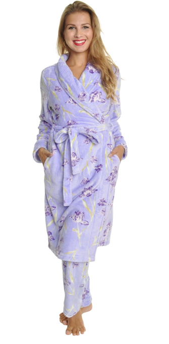 Lily Mix and Match Premium Plush Bathrobe