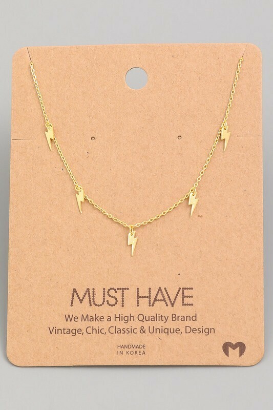 2078G 5 Thunder Necklace