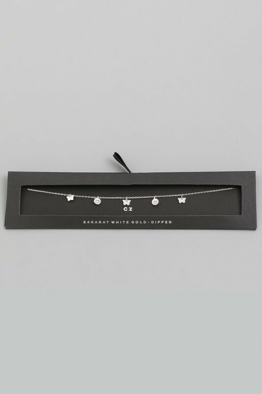 28667SB Butterfly Necklace