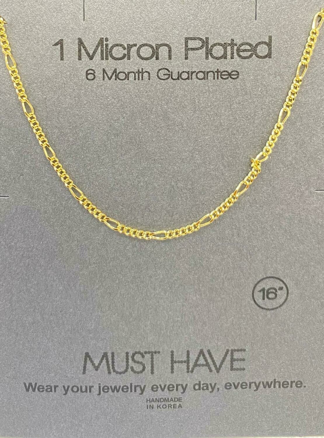 4528G Micron Chain Necklace