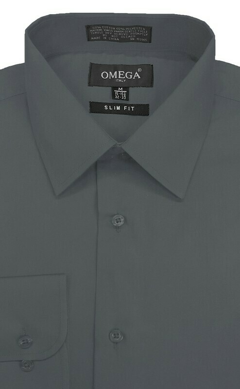 Men's Charcoal Dress Shirts