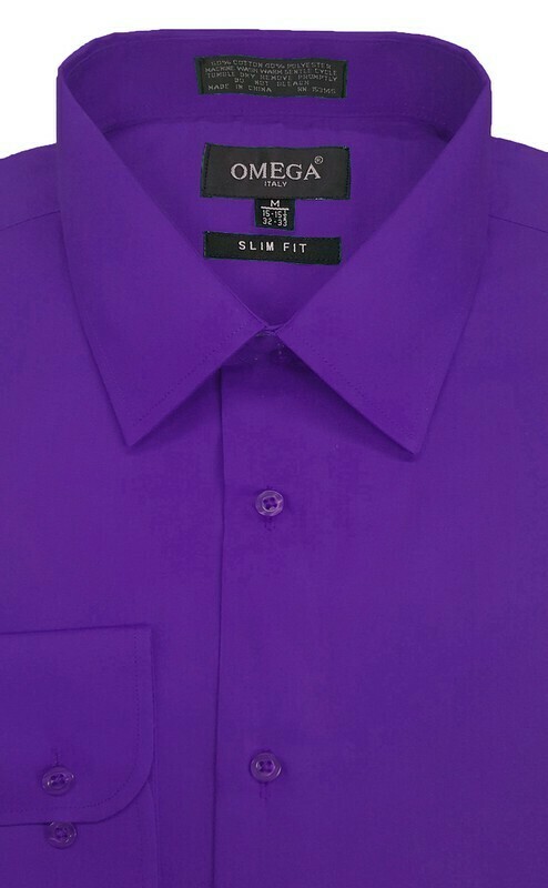 Men's Purple Dress Shirts