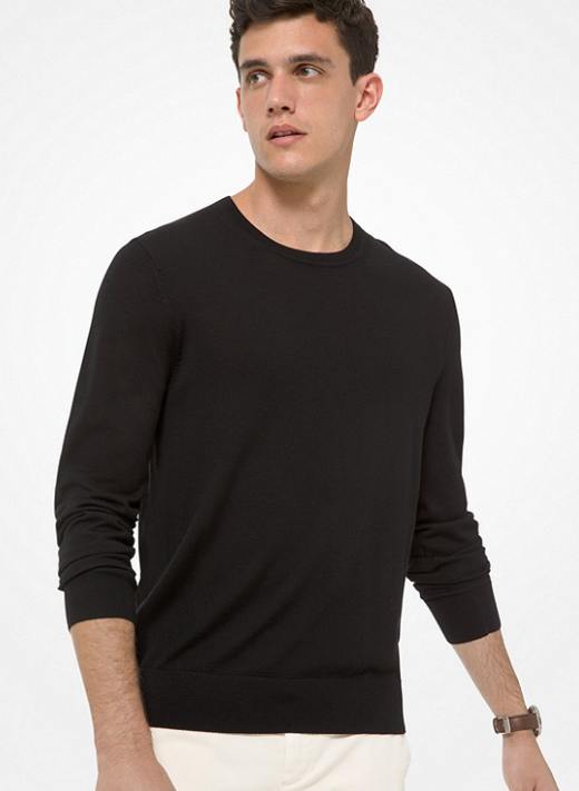 MK Men Black Sweater