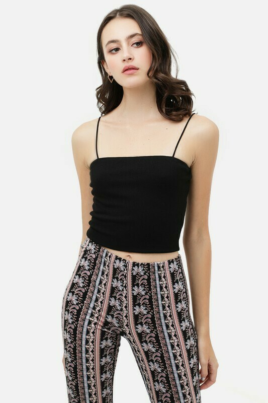 Small Strap Tank Top W Opn Shoulder