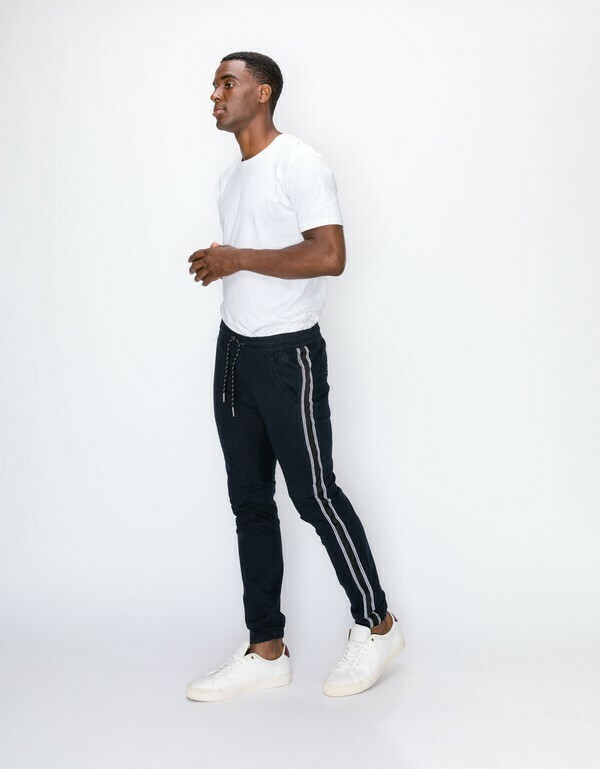 Slang Twill Joggers Navy