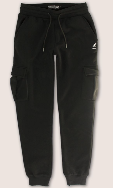 Cargo Joggers K8229 Jet Black