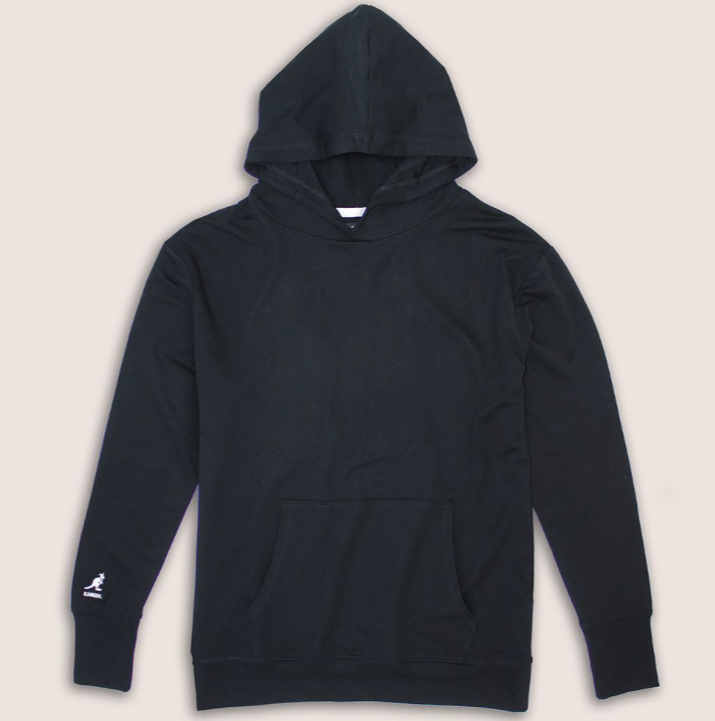 Pop Colour Hoodie K8637 Black