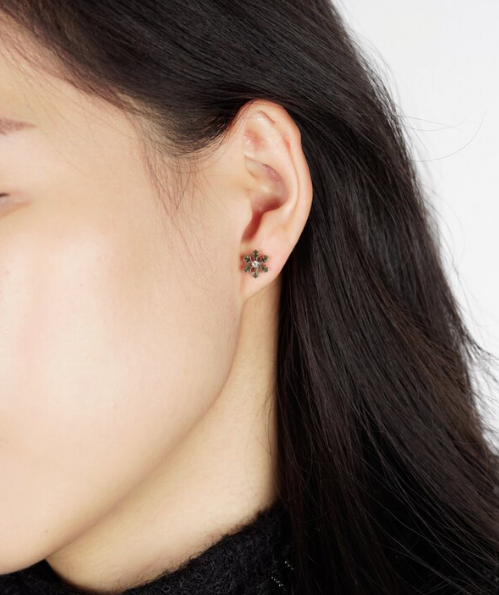 Element Stud Earring Silver