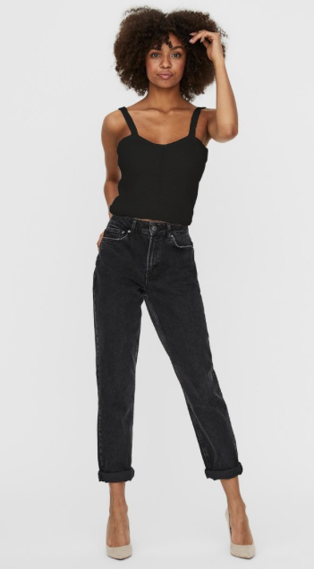 VMJoleen SL Strap Top Black