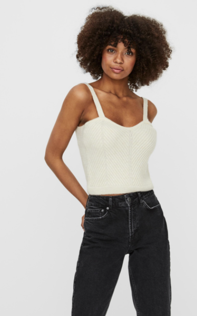 VMJoleen SL Strap Top Birch
