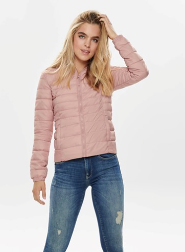 ONLTAHOE Hood Jacket- Misty Rose