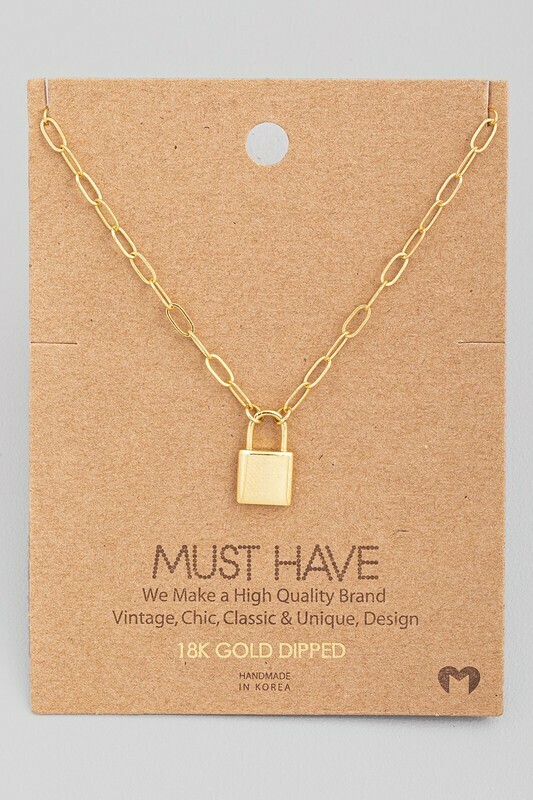 NN4711 Gold Necklace