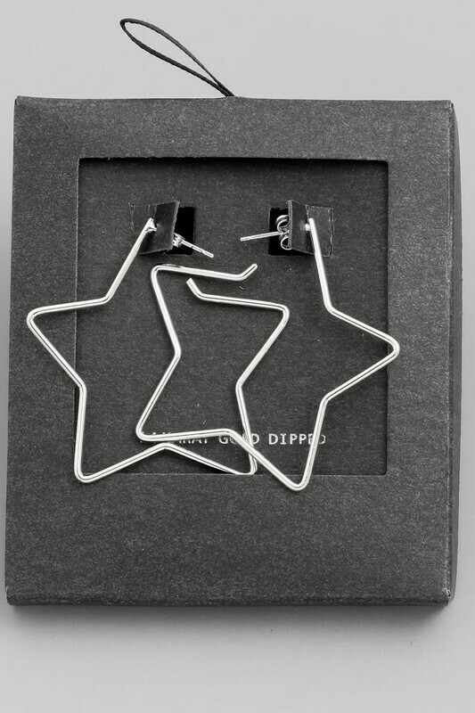 SB17968 Gold/White Gold Earring