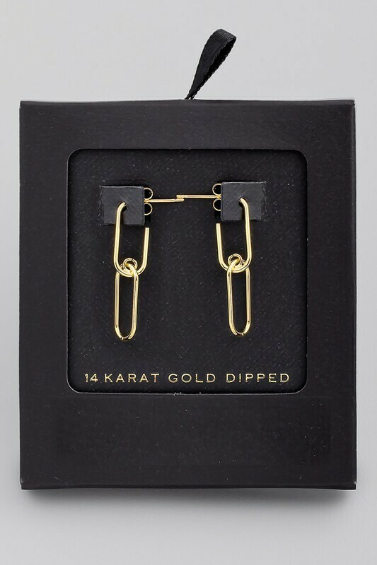 SB18523 Gold Earring
