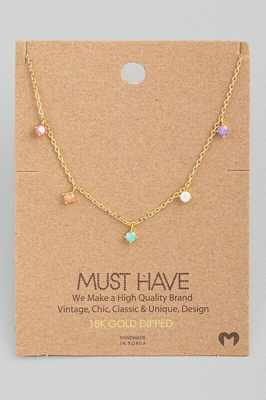 NN3346 Gold Necklace