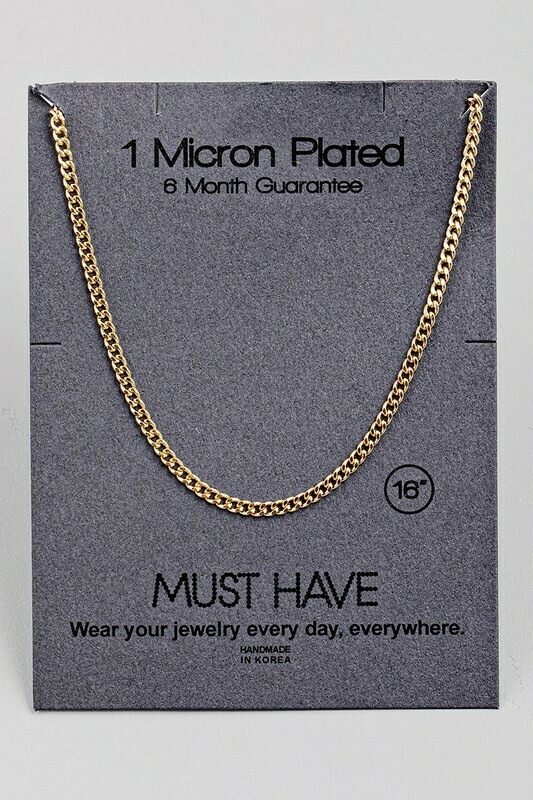 NN4526 Gold Necklace