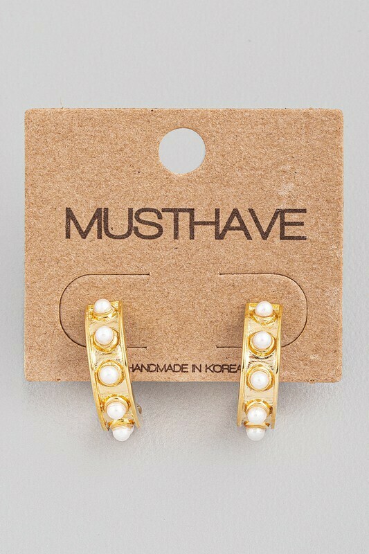 KE4764 Gold Earrings