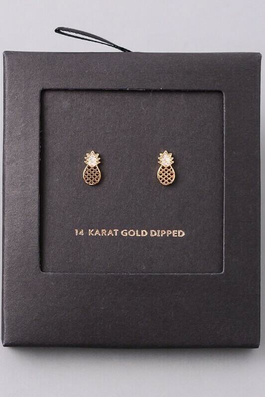 SB10331 Gold Earring