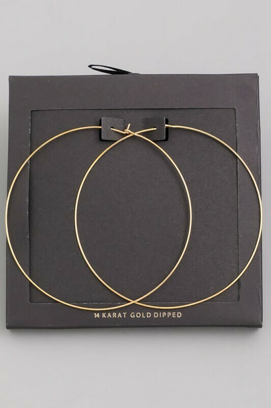 SB10309 Gold Earring