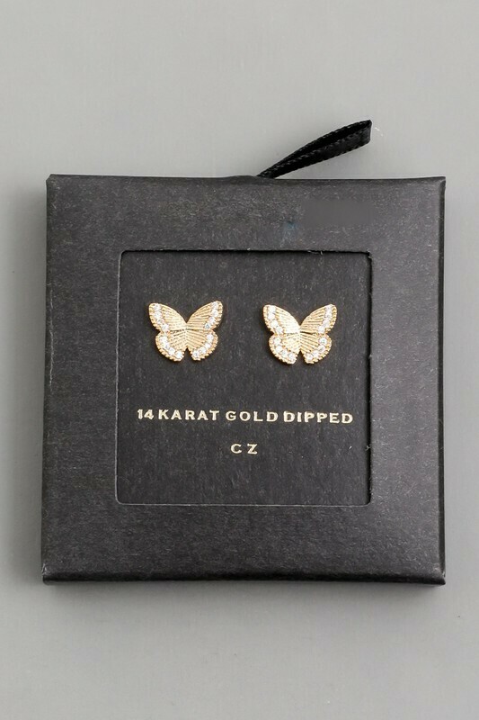 SB18239 Gold Earring