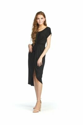 Hem Maxi Dress Black