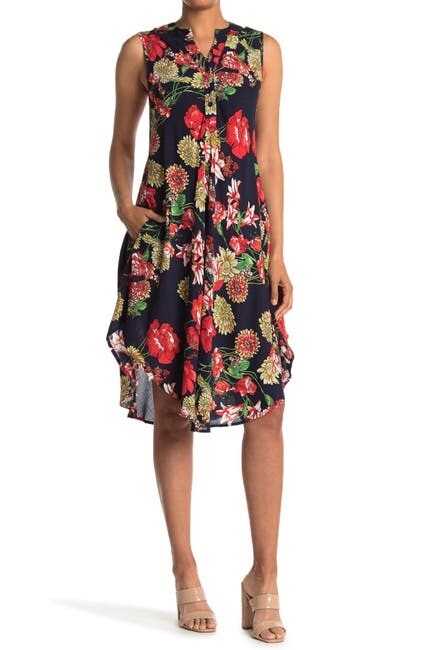 Henry Aline Dress With Blue