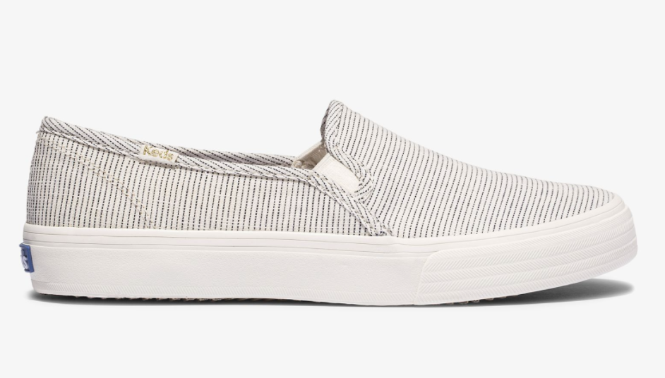 Double Decker Stripe- Cream/Black