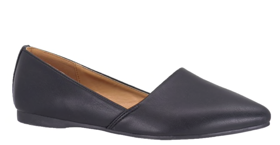 Alexia-01 Flats-Black