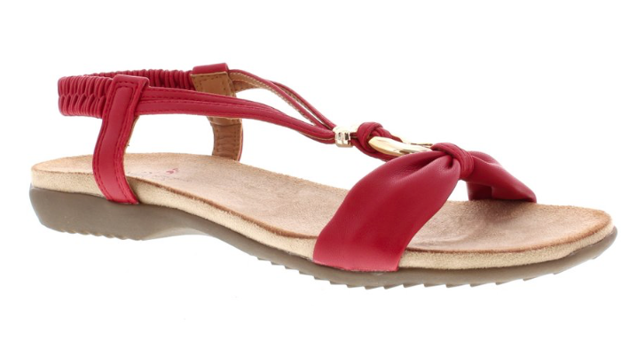 Kailey-01 Sandal-Red