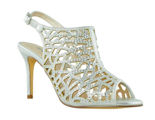 Savannah-02 Heels- Silver