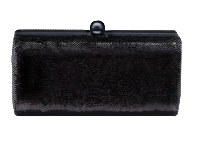 Jasmine Clutch- Black