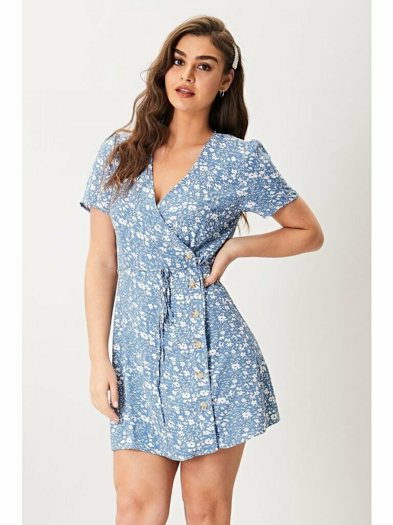 Skyla Dress Blue