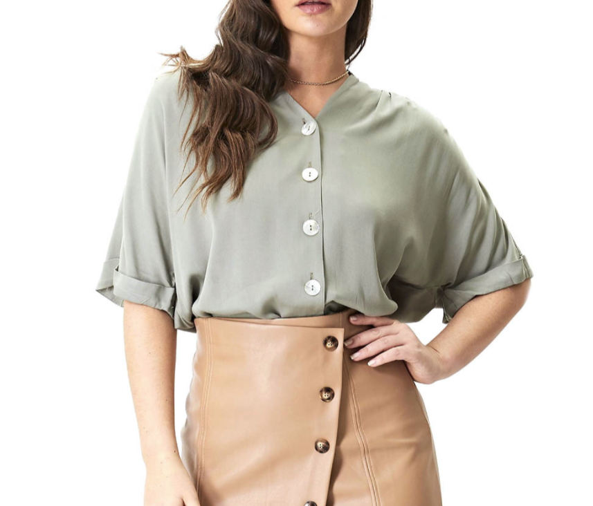 Lydia Blouse- Sage