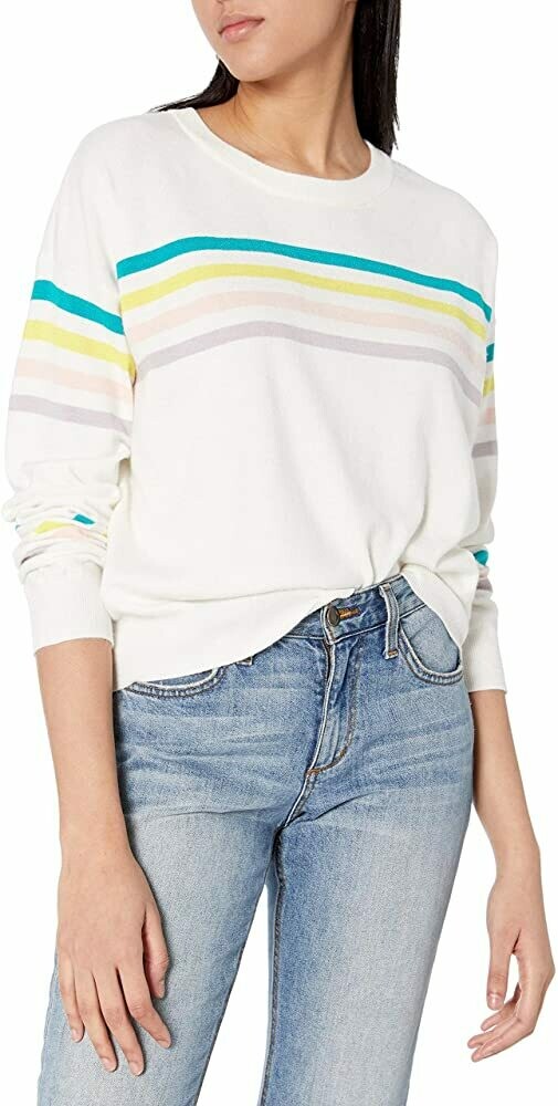 Ivory Rainbow Sweater Top