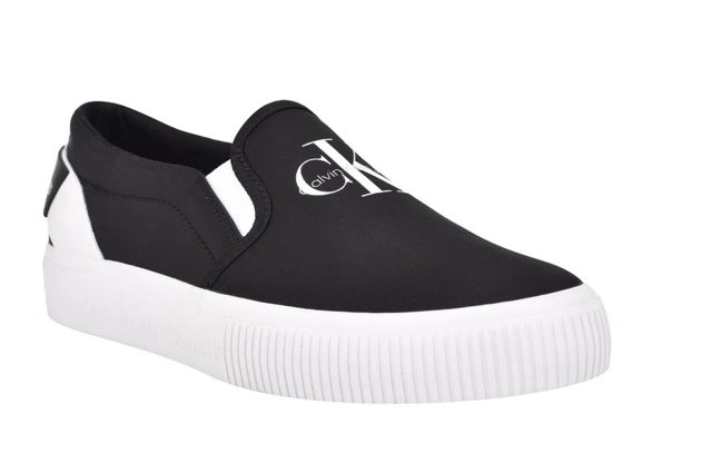 CK Leia Slip-On Sneaker-Black/White