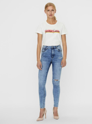 30&quot; VMSophia HR Skinny Jeans Blue Denim