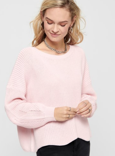 ONLHilde Life LS Pullover Blushing Bride