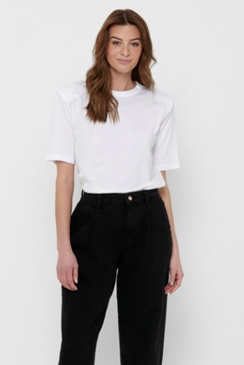 ONLNille Life SS Top Bright White
