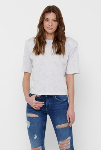 ONLNille Life SS Top Oatmeal