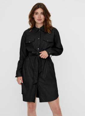 VMSolaashley Above Knee Dress Black
