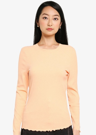 ONLNuvella Openback Top- Coral Sands
