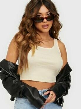 ONLNessa Short Top- Cloud Dancer
