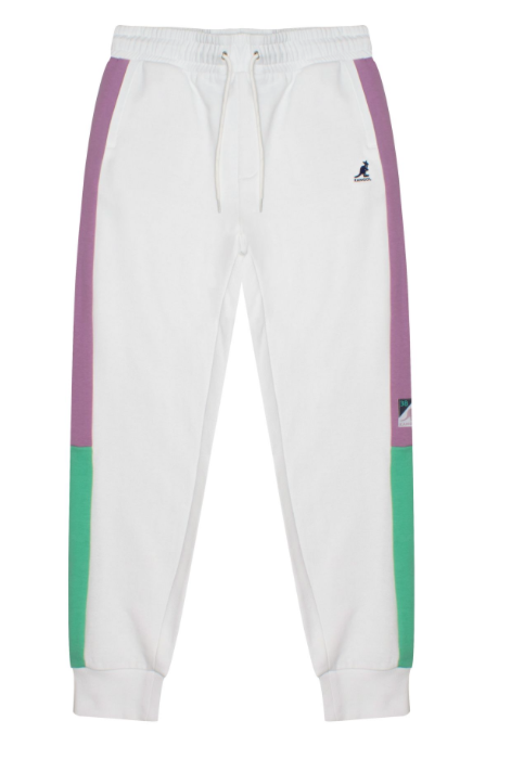 Retro Joggers- White Combo