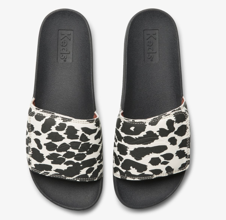 WD64590 Bliss Leo Slides-Black