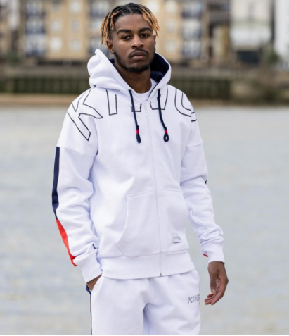 Manor Tracksuit Hoodie-White