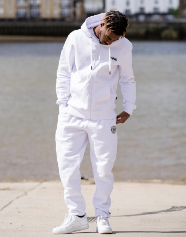 Bethnal Tracksuit Bottoms-White