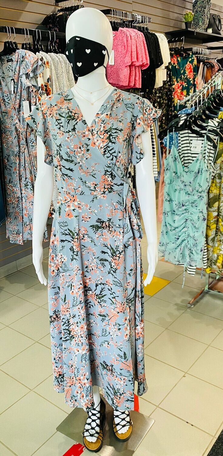 Maria Print Dress