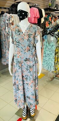 Maria Print Dress