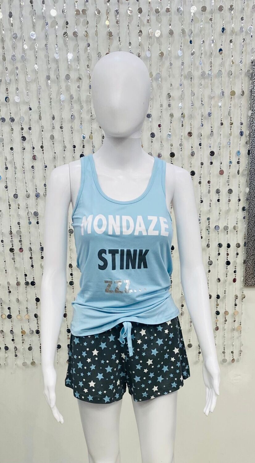 Tank/Short Set Yummy Blue