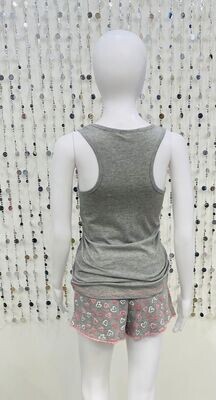 Tank/Short Set Pink